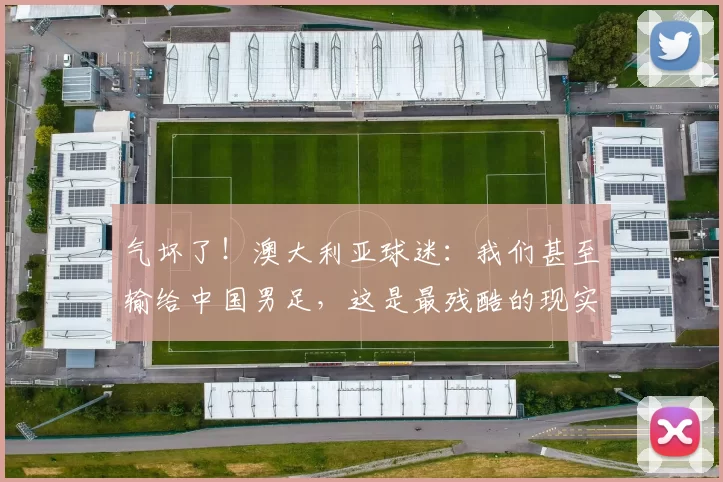 气坏了！澳大利亚球迷：我们甚至输给中国男足，这是最残酷的现实